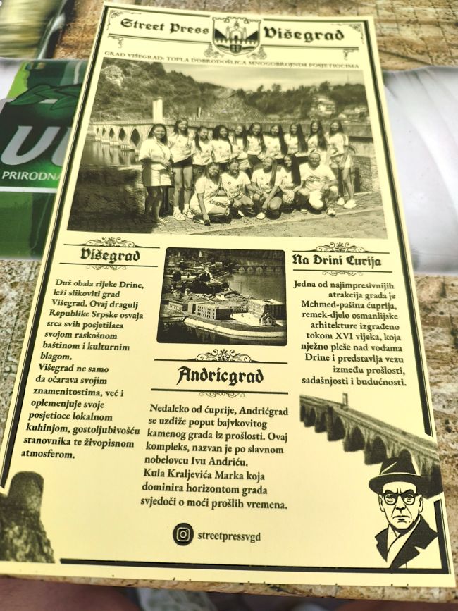 aaaTehničarke u Višegradu na stranici novina